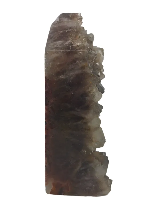 172G Golden Titanium Quartz Crystal Tower