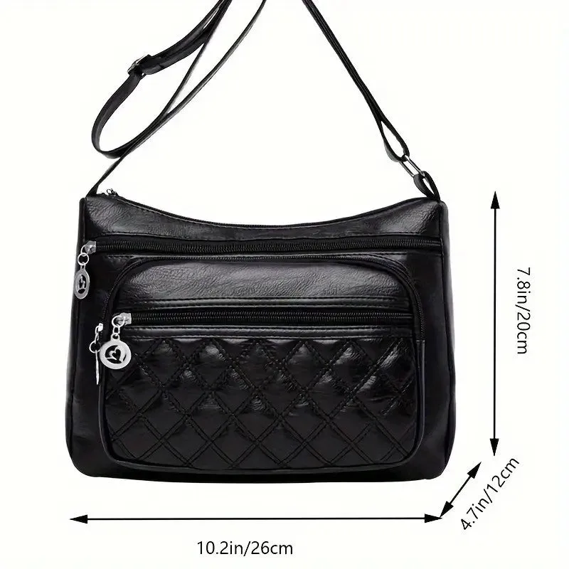 1pc Women's New Small Bag, Crossbody Bucket Bag, Crossbody Retro Shoulder Bag