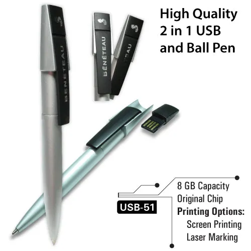 2 in 1 USB PENS - MODEL 3