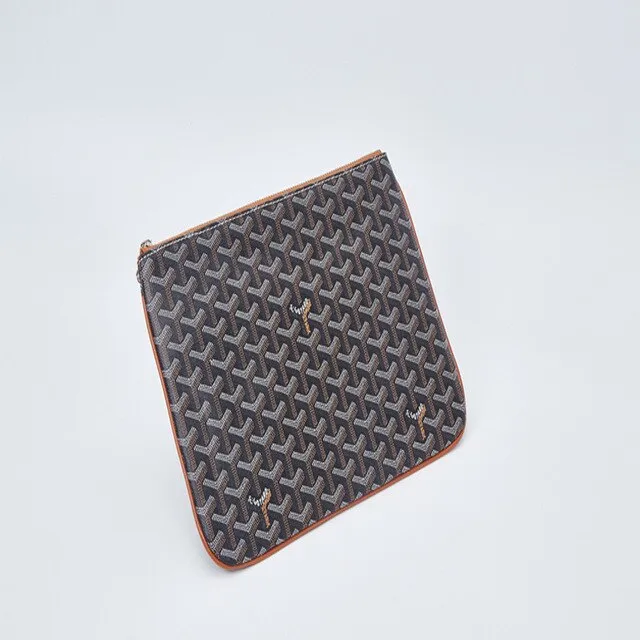 2020 new dog tooth print bag fashion trend clutch bag document bag designer female bag