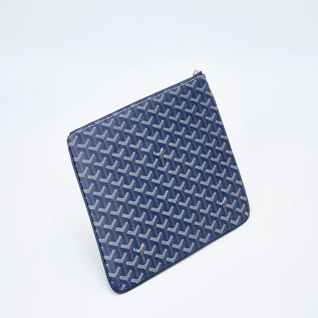 2020 new dog tooth print bag fashion trend clutch bag document bag designer female bag
