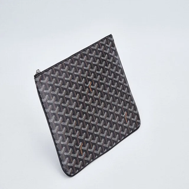 2020 new dog tooth print bag fashion trend clutch bag document bag designer female bag