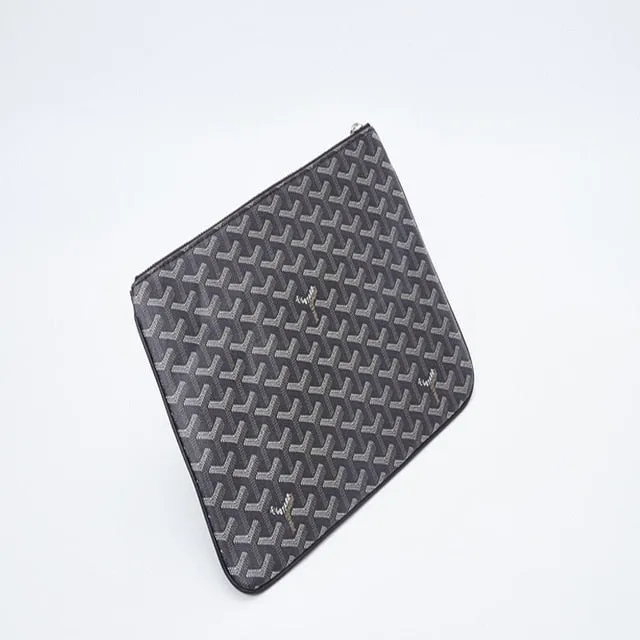 2020 new dog tooth print bag fashion trend clutch bag document bag designer female bag