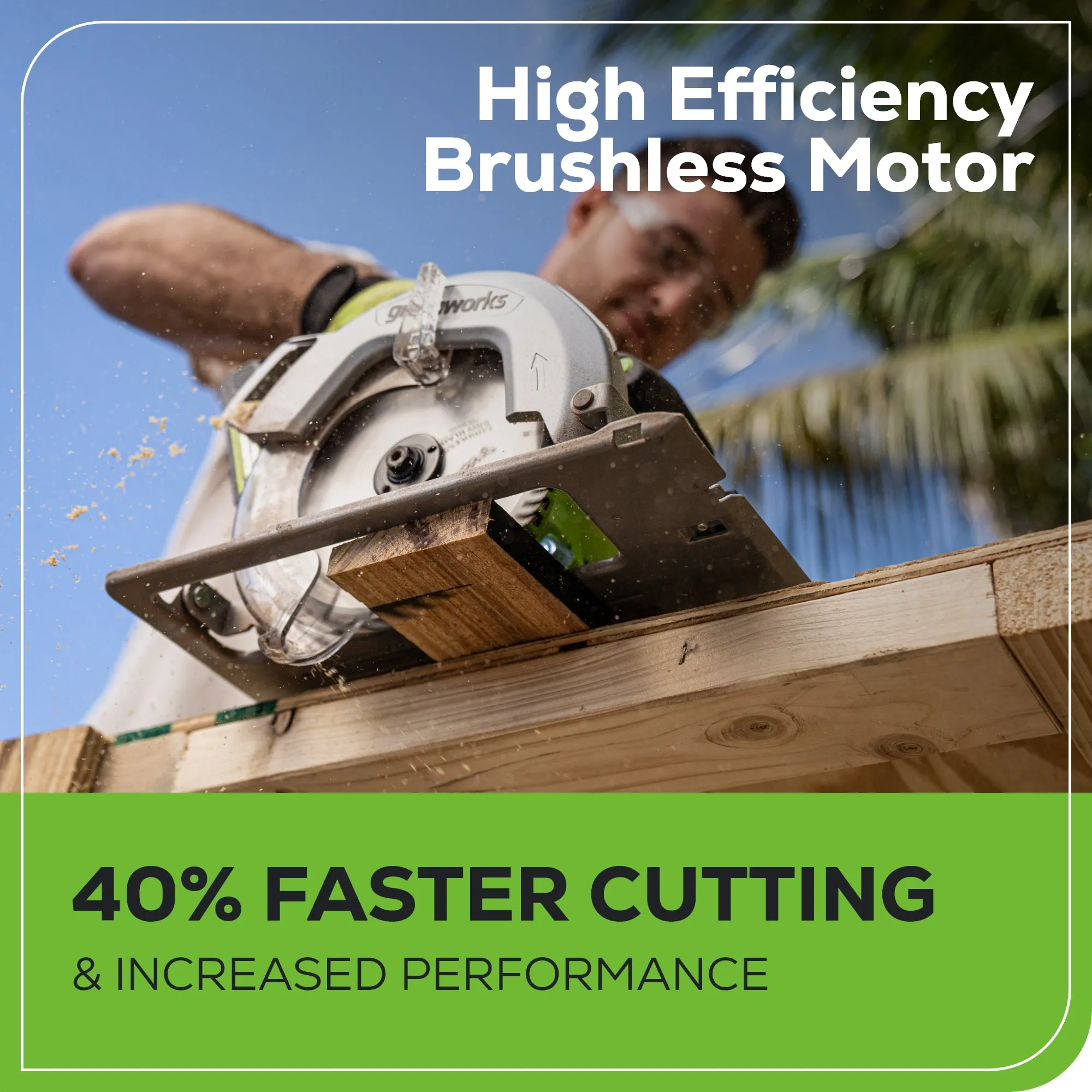 24V Brushless 1/4" Impact Driver & 7-1/4" Circular Saw Combo Kit w/ (2) 2.0Ah Batteries & Charger