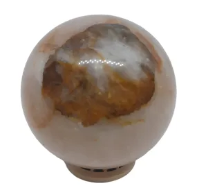 382G Golden Healer Crystal Sphere