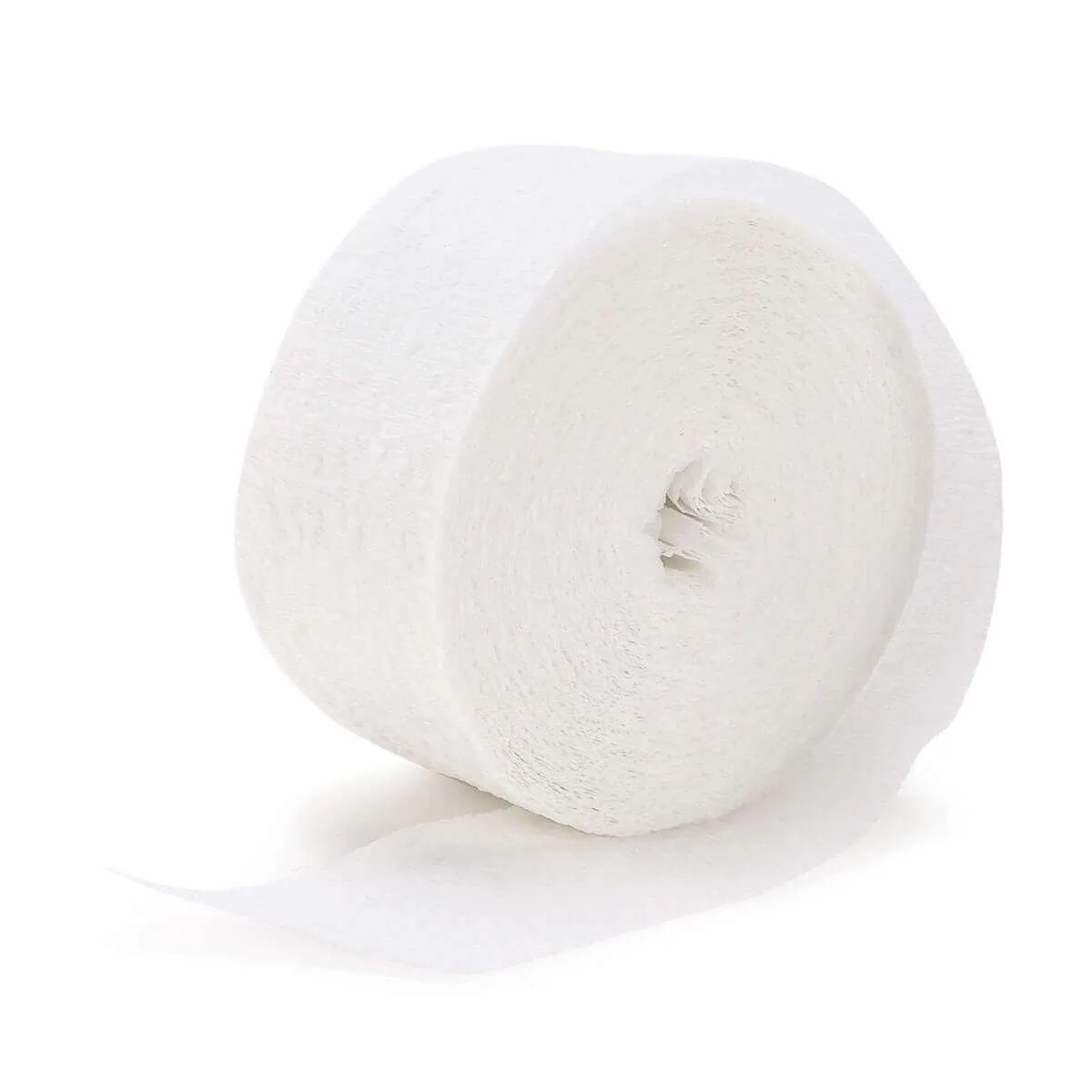 81' Crepe Streamer - White