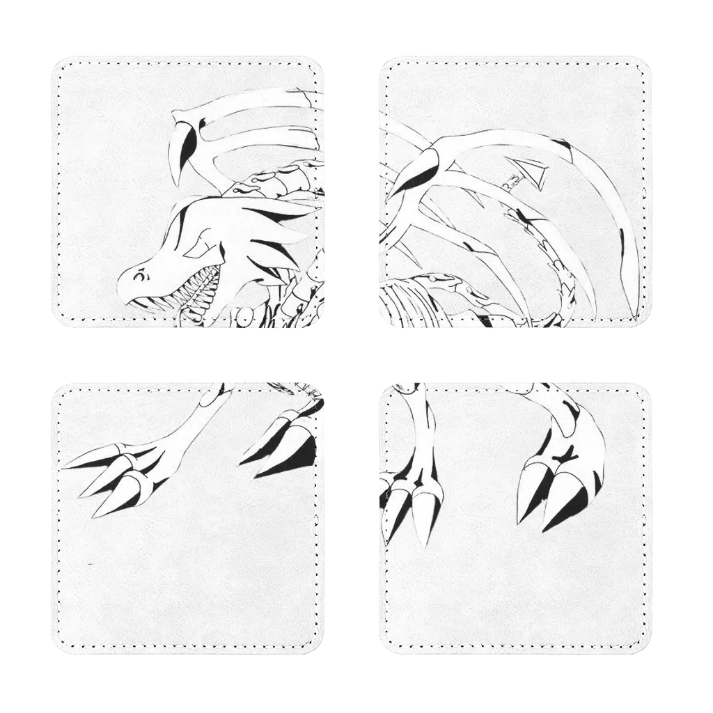 Argon Sublimation Coasters Pack of Four