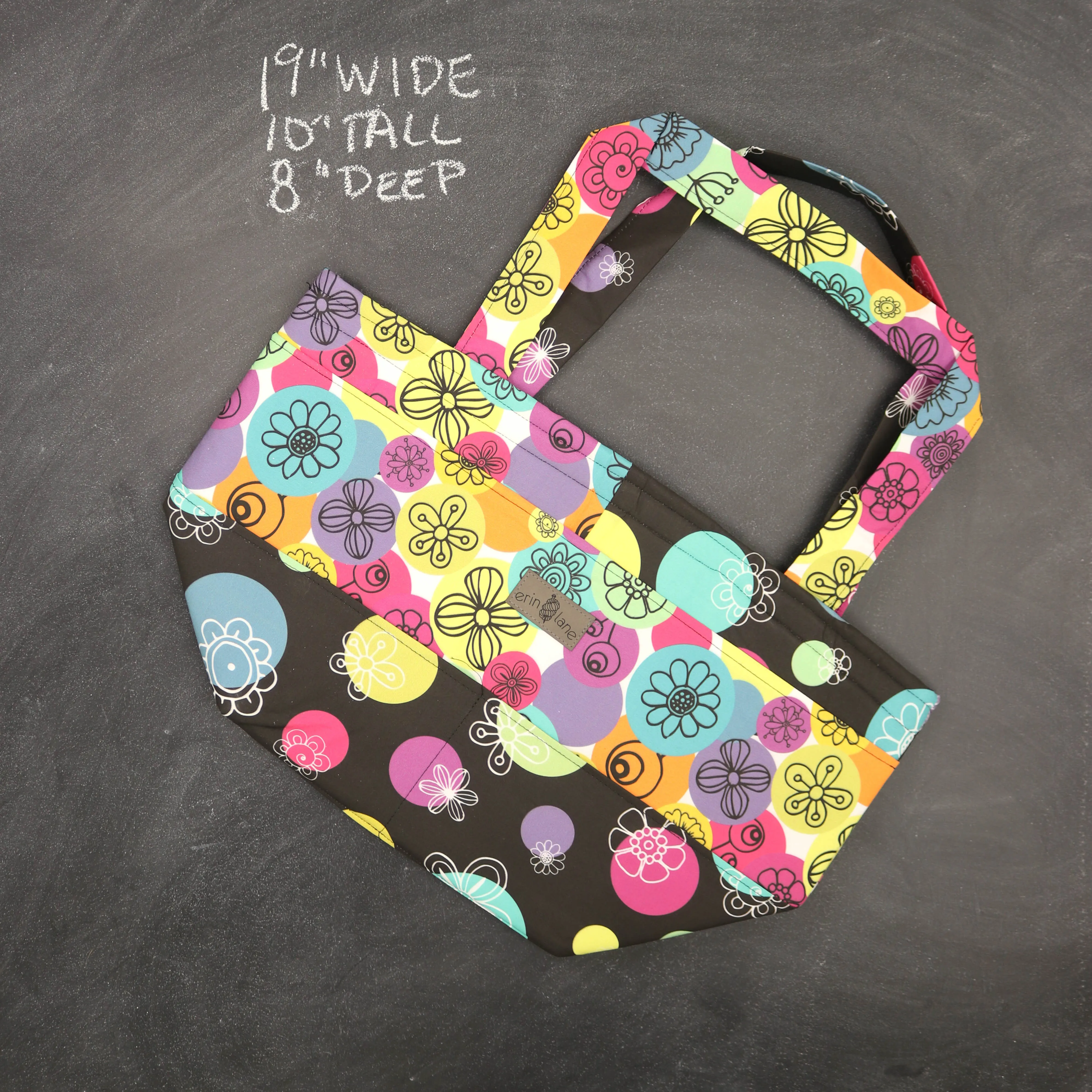Barrel Tote Bag in In The Margins