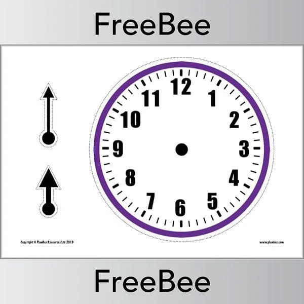 Blank Clock Faces