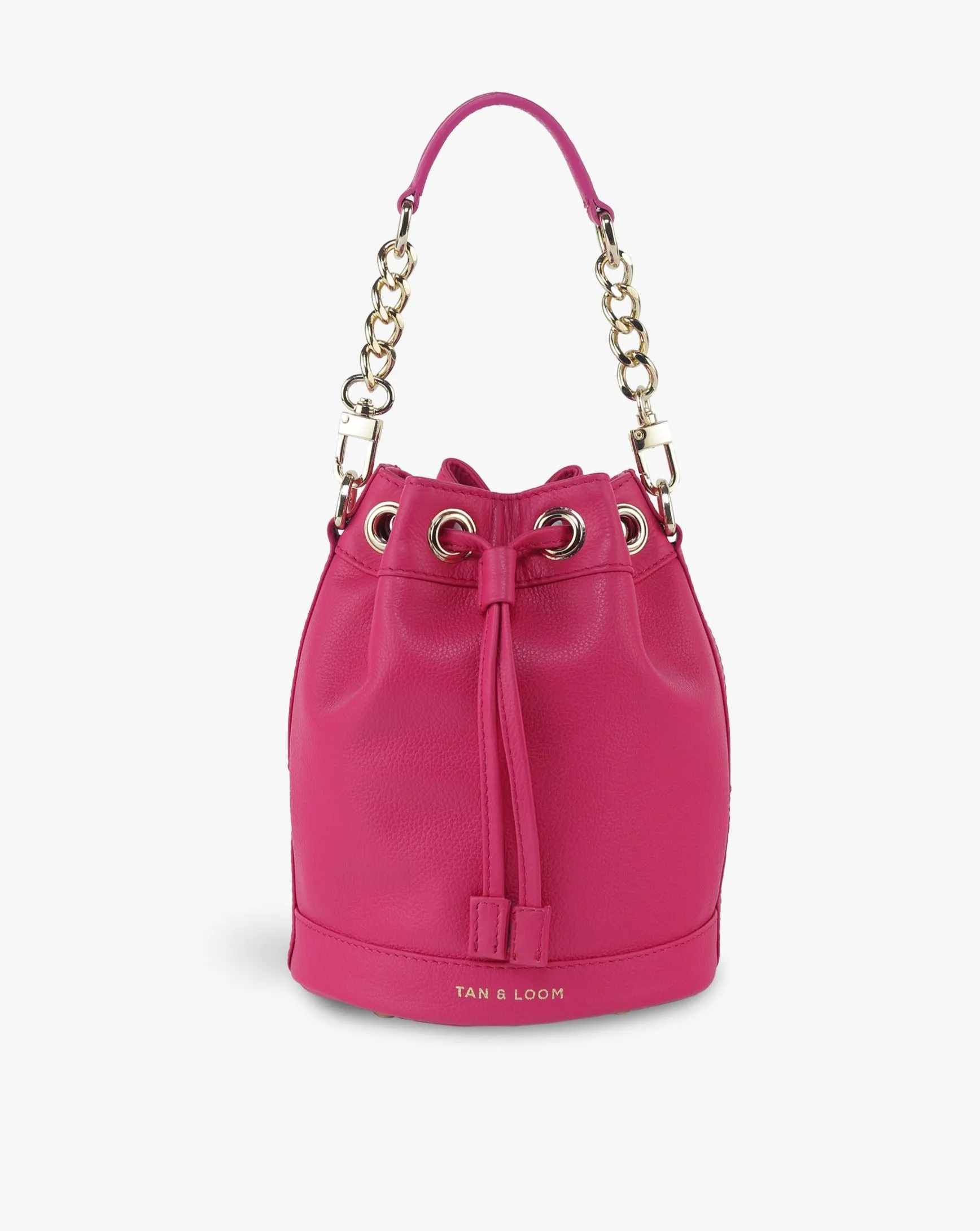 Bombay Bucket Leather Bag