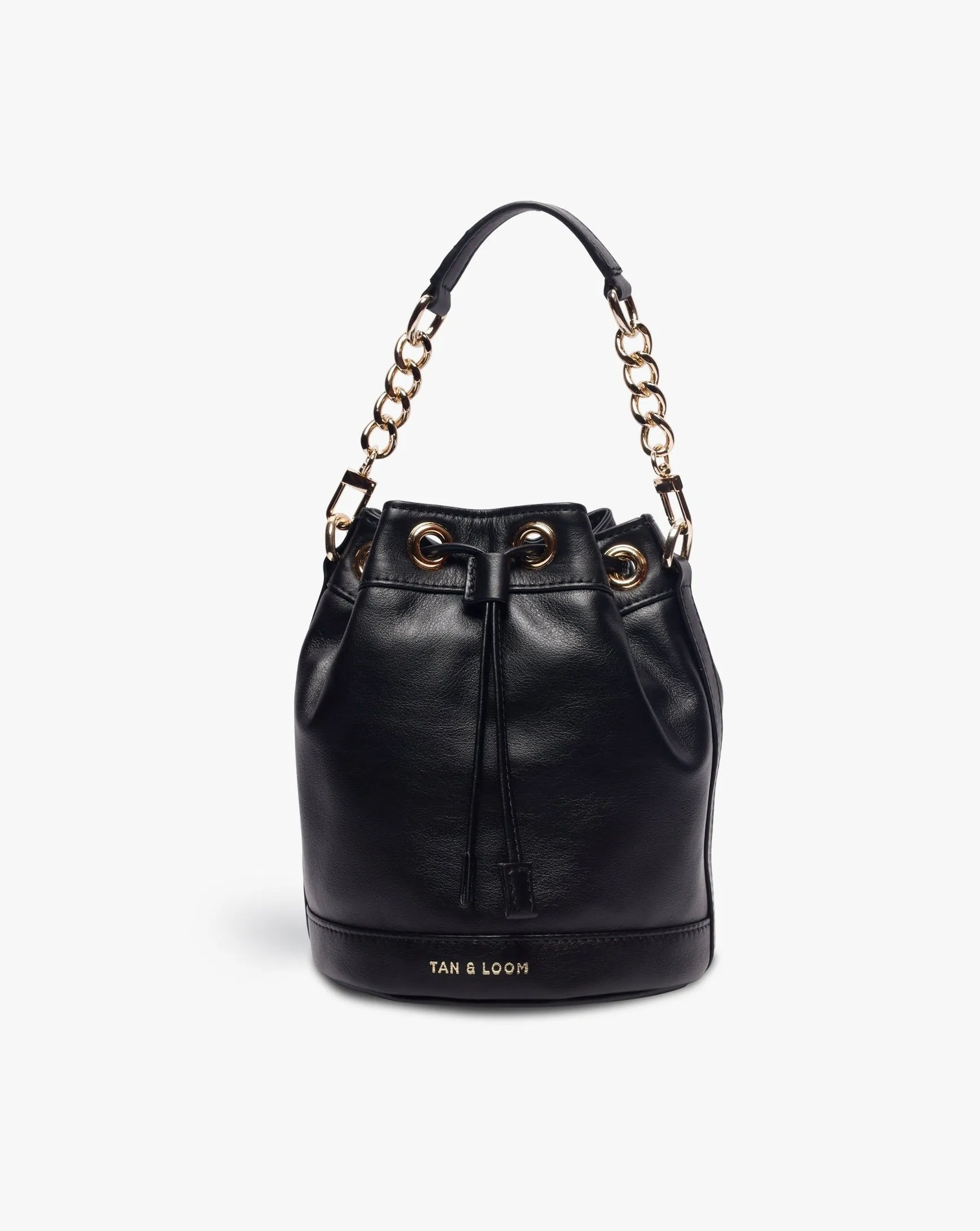 Bombay Bucket Leather Bag