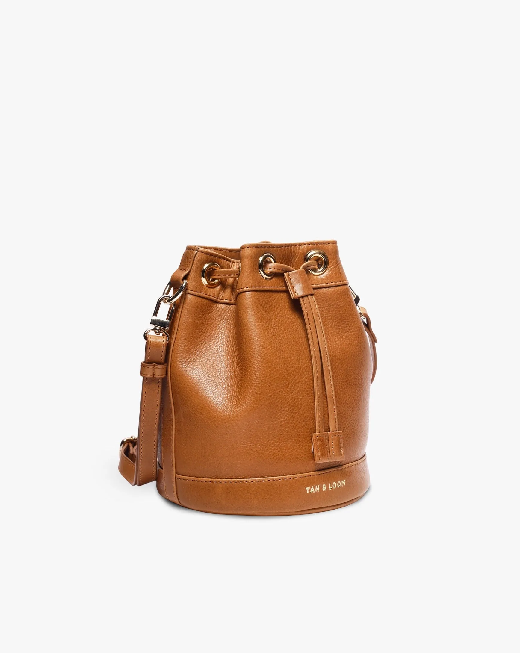 Bombay Bucket Leather Bag