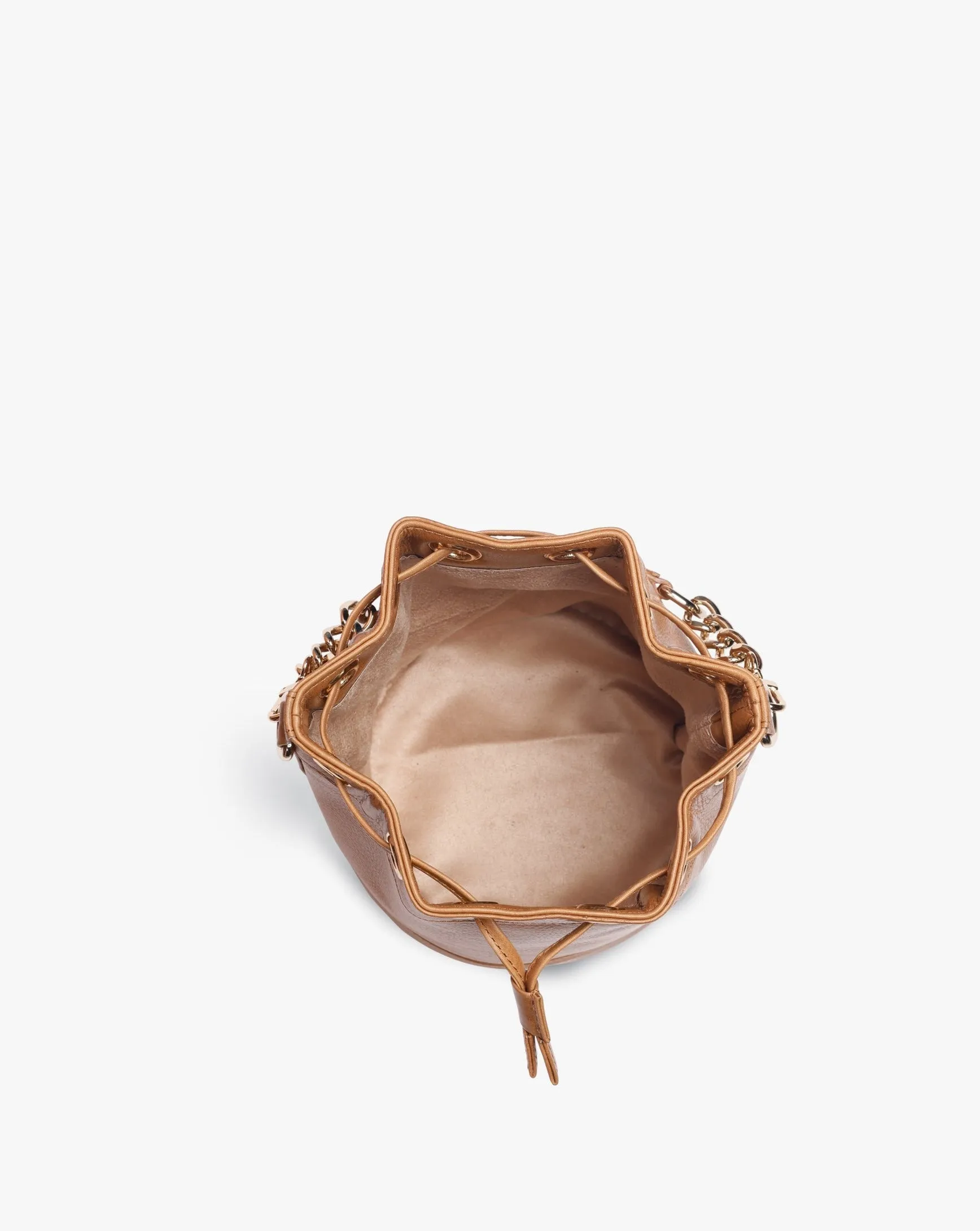 Bombay Bucket Leather Bag