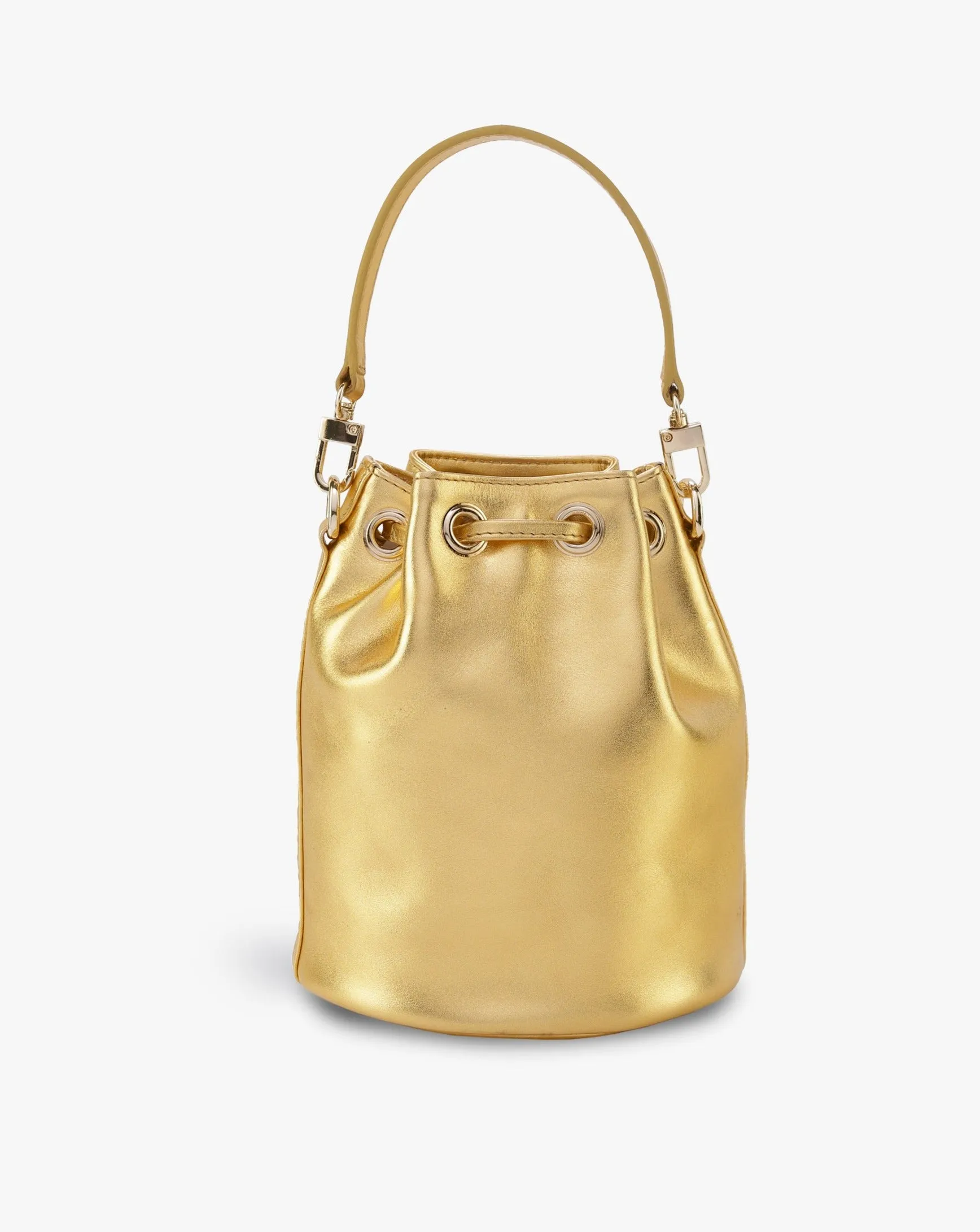 Bombay Bucket Leather Bag