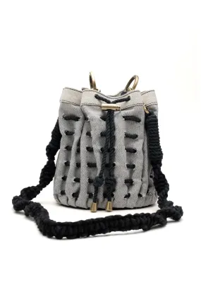 Bucket Bag Canva Small Black