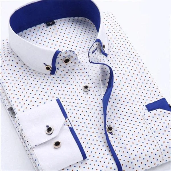 Casual Long Sleeve Printed Shirt
