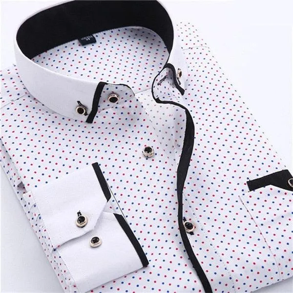 Casual Long Sleeve Printed Shirt