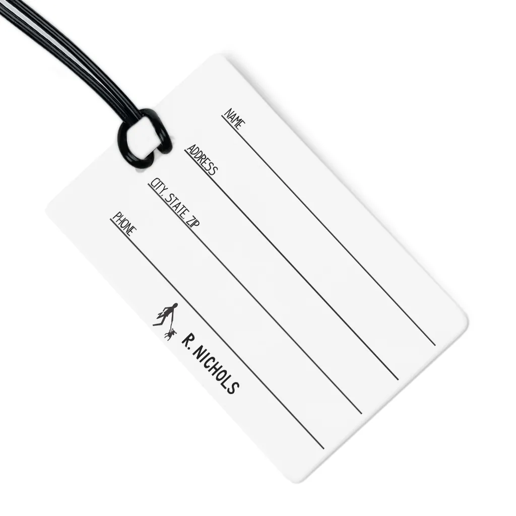 Cat Carrier Luggage Tag