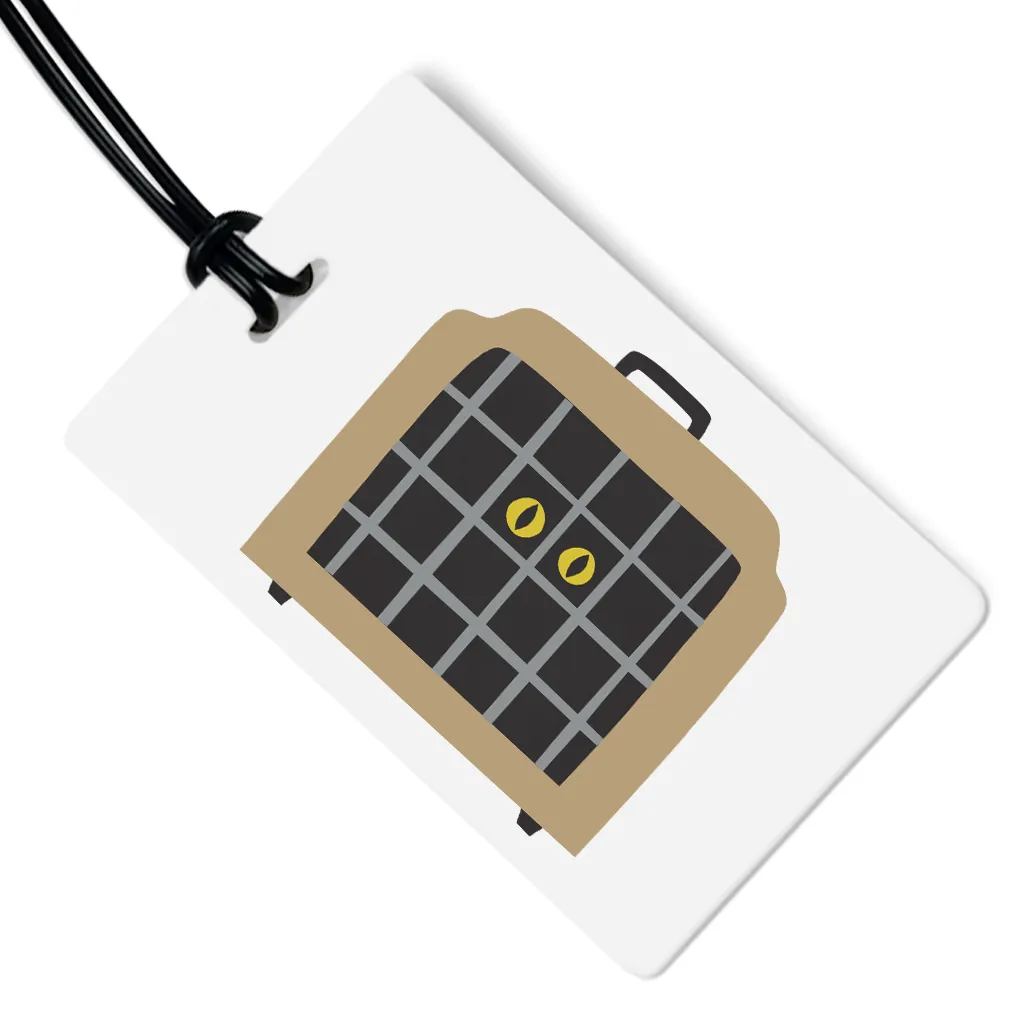 Cat Carrier Luggage Tag