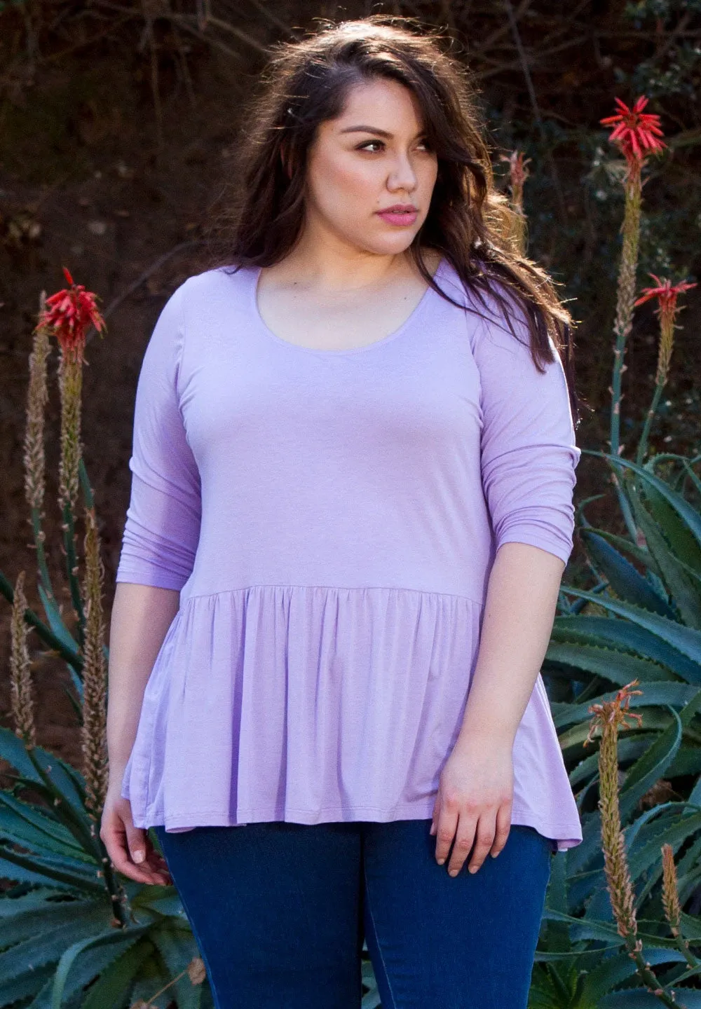 Clara Peplum Top