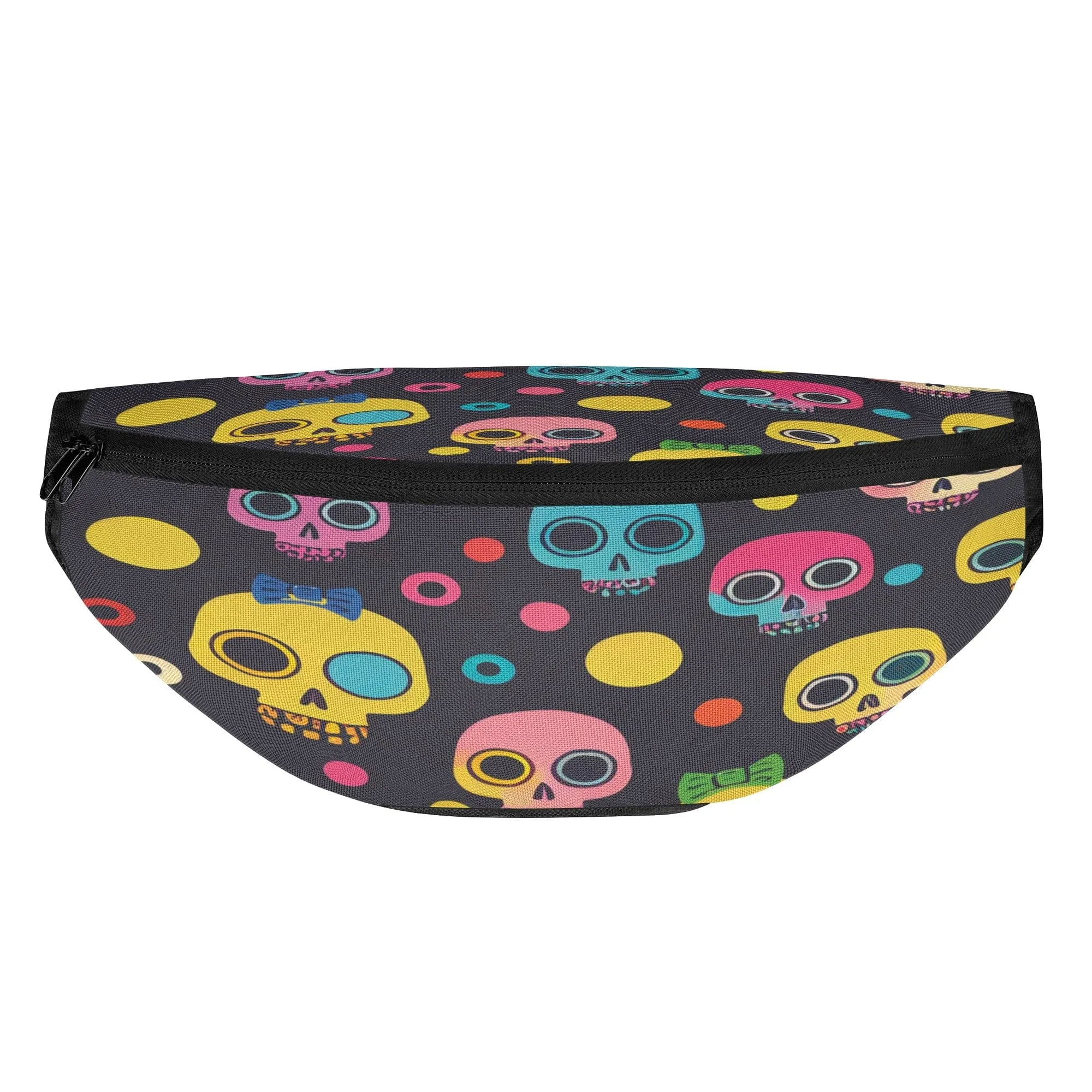 Colorful Skulls Fanny Pack