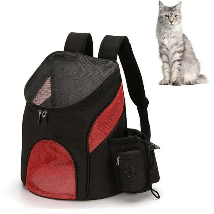 Compact Travel Pet Backpack for Cats and Dogs