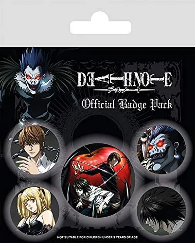 Death Note Badge Pack