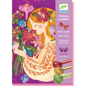 Djeco Glitter Pictures - The Scent Of Flowers DJ09508