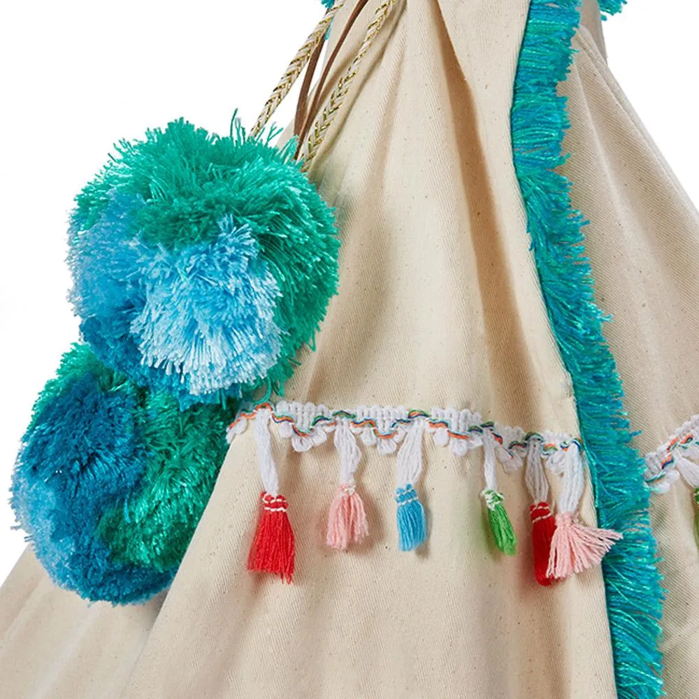 Dolls TeePee - Aqua