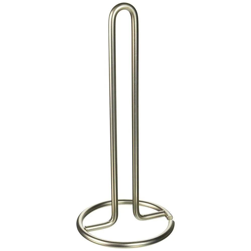 Euro Paper Towel Holder Satin Steel