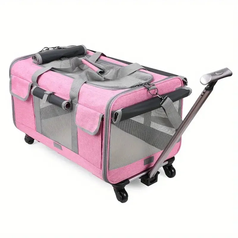 Extra Large Portable Pet Trolley Case