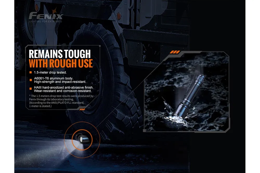 Fenix TK20R V2.0 Rechargeable LED Flashlight -- OPEN BOX