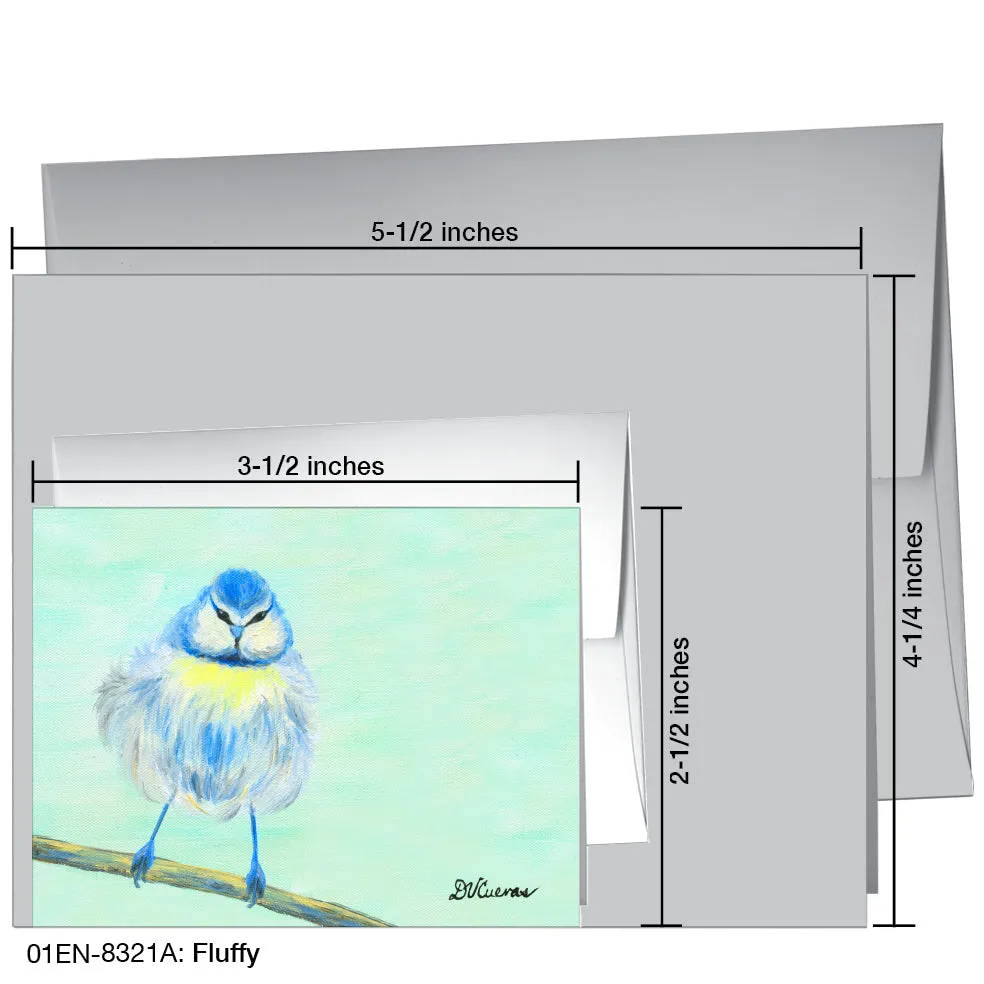 Fluffy, Greeting Card (8321A)
