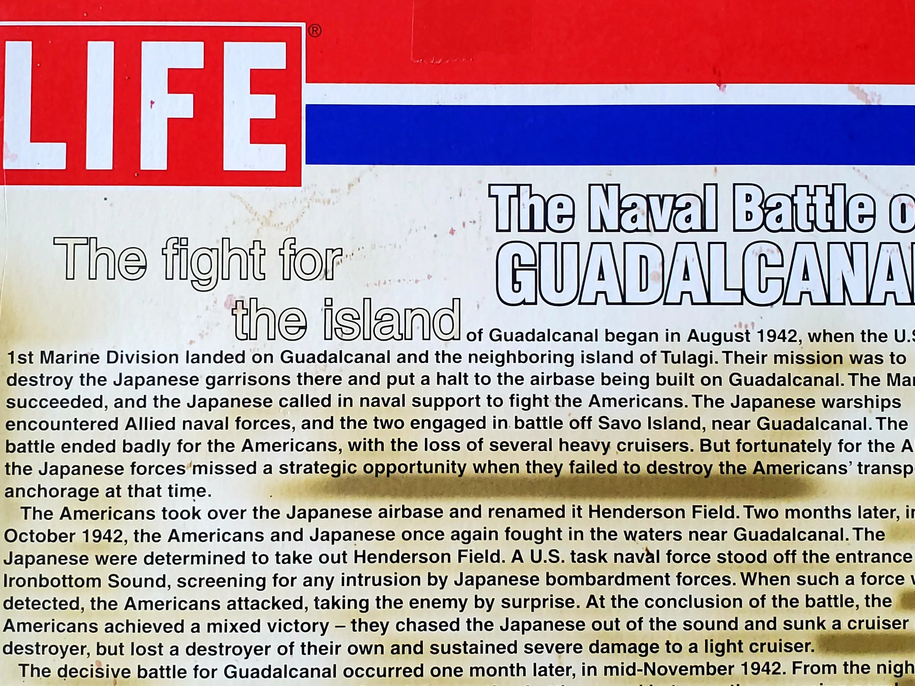 G.I. Joe Life Historical Editions The Battle of Okinawa 12-Inch Action Figure
