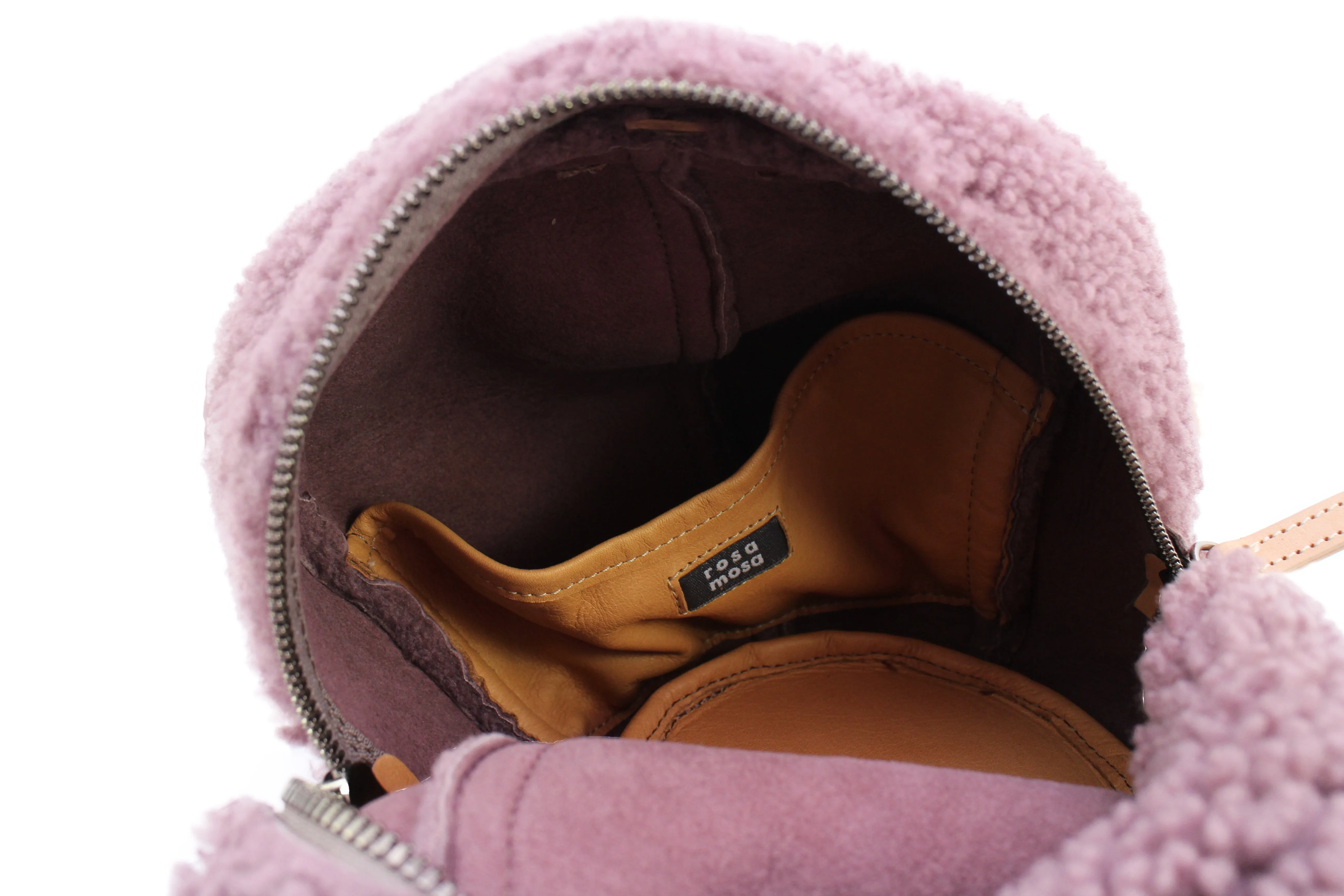 HELMET BAG S CURLY MAUVE