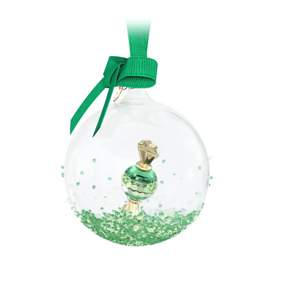 Holiday Cheers Dulcis Green Ball Ornament 5688312