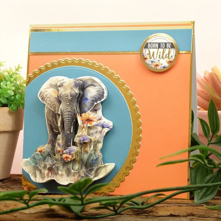 Hunkydory Brilliant Beasts Decoupage Topper Sheet*