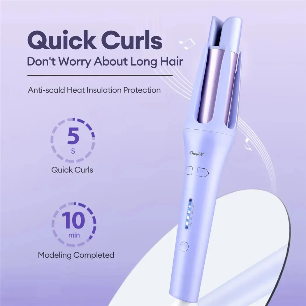 Iron Curling Wand Hair Waver - Effortless Salon-Quality Waves