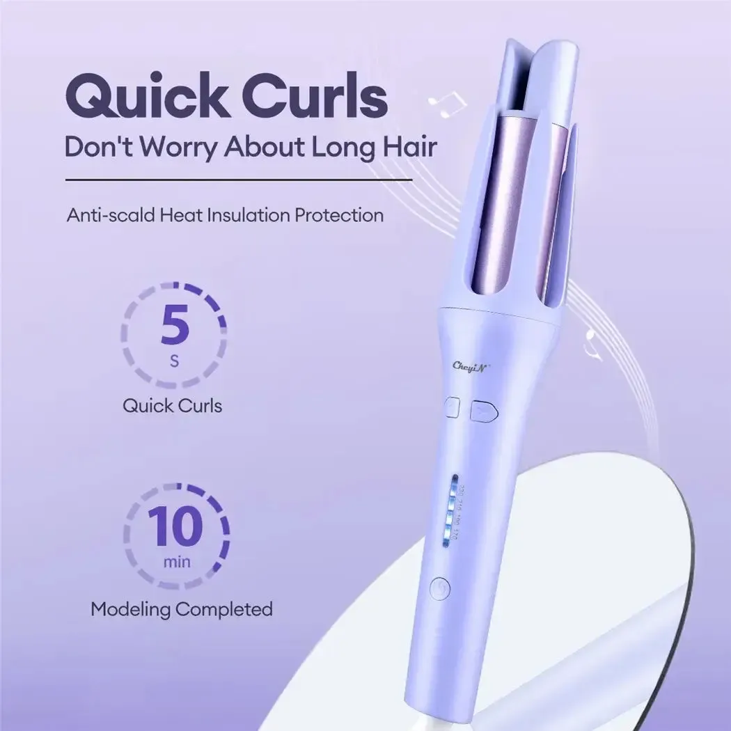 Iron Curling Wand Hair Waver - Effortless Salon-Quality Waves