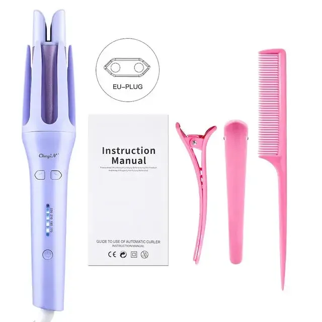 Iron Curling Wand Hair Waver - Effortless Salon-Quality Waves