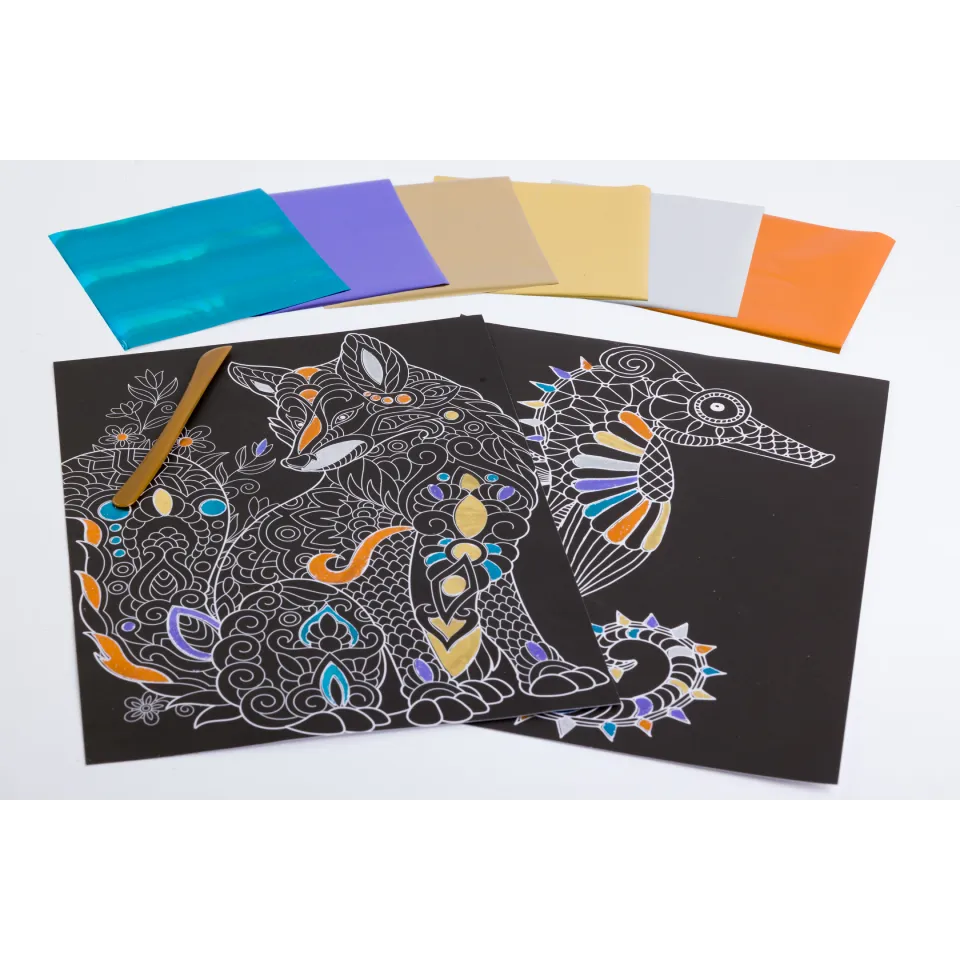 Kaleidoscope Creativity Foil Art Animals
