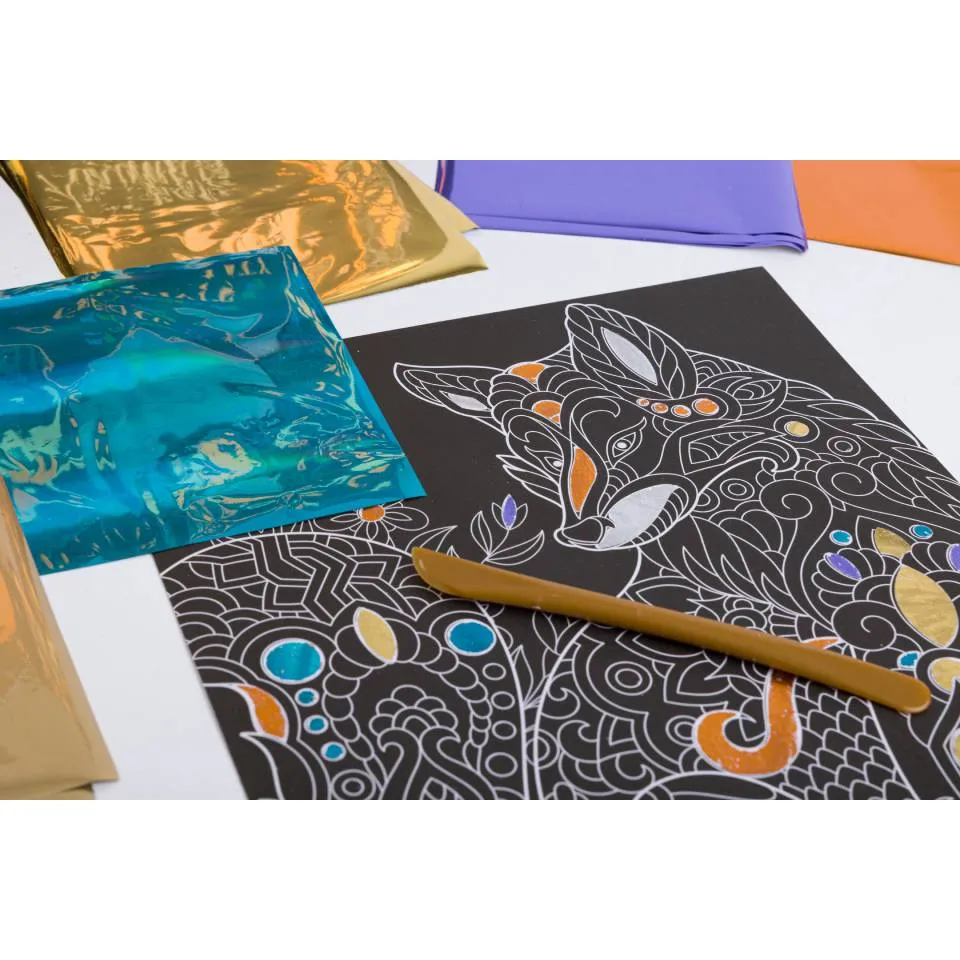 Kaleidoscope Creativity Foil Art Animals