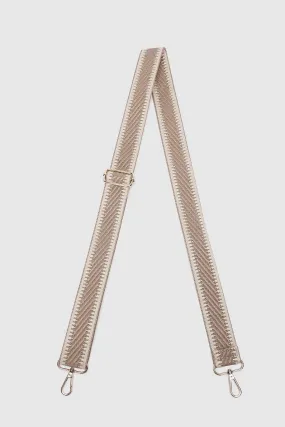 KIKI WEBBING GUITAR STRAP COFFEE