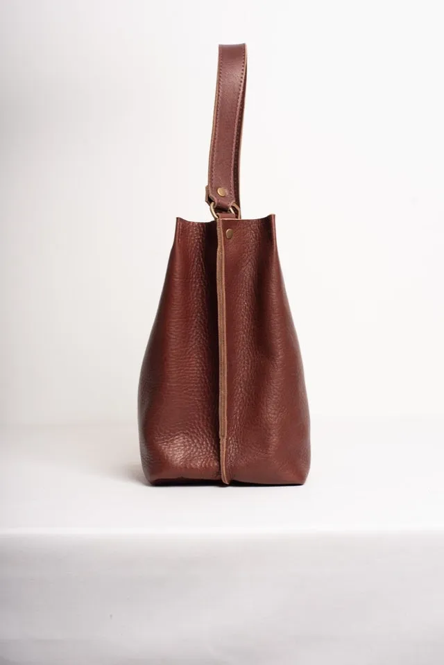 Leather crossbody bag - Lago