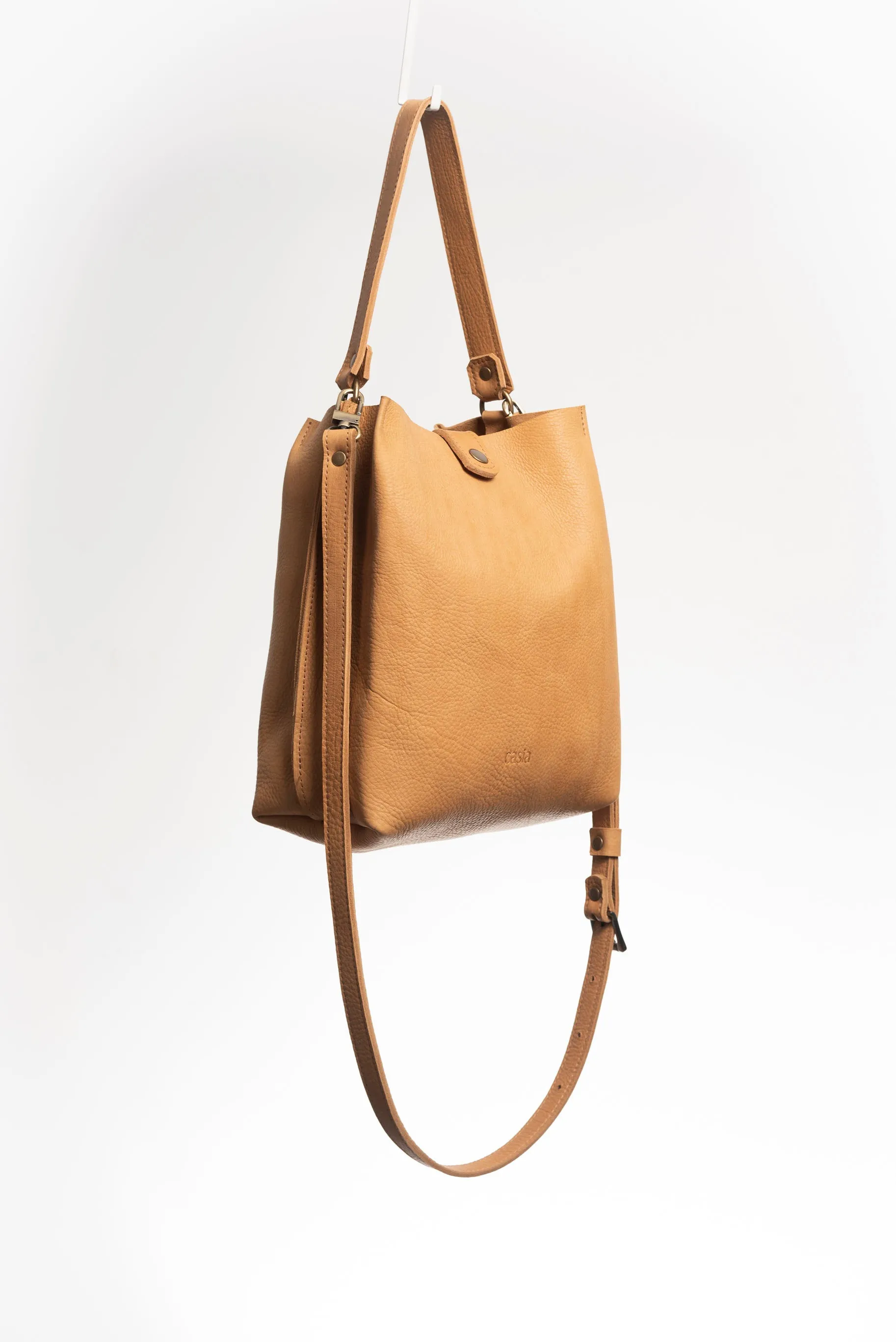 Leather crossbody bag - Lago