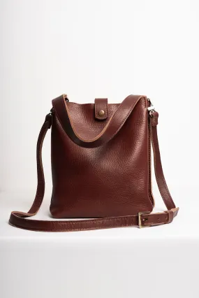 Leather crossbody bag - Lago