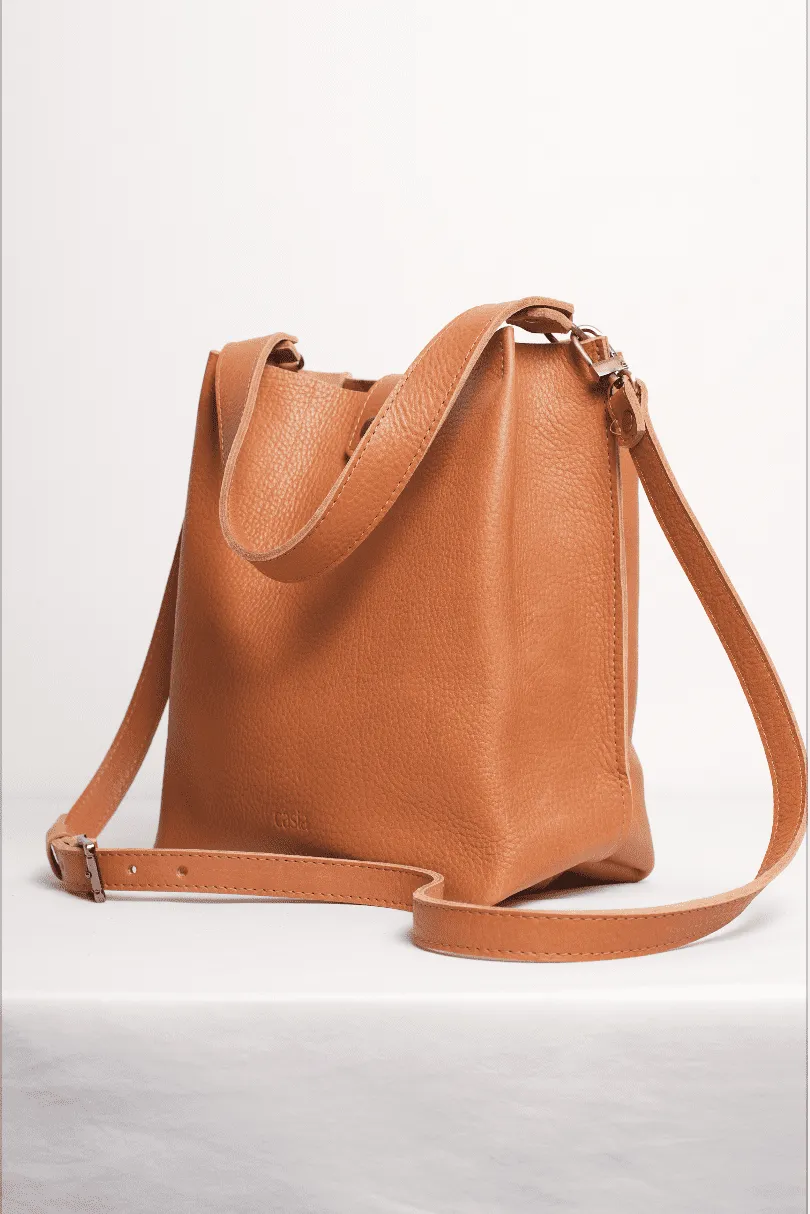 Leather crossbody bag - Lago