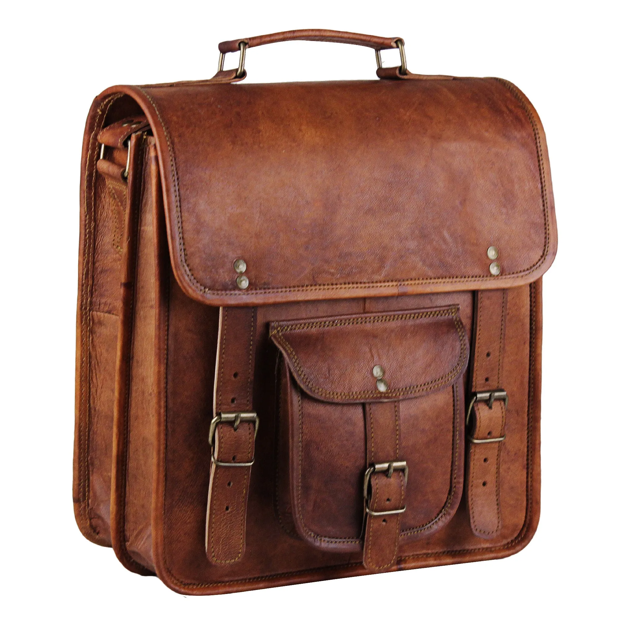 Leather MacBook Pro 13 Messenger Bag