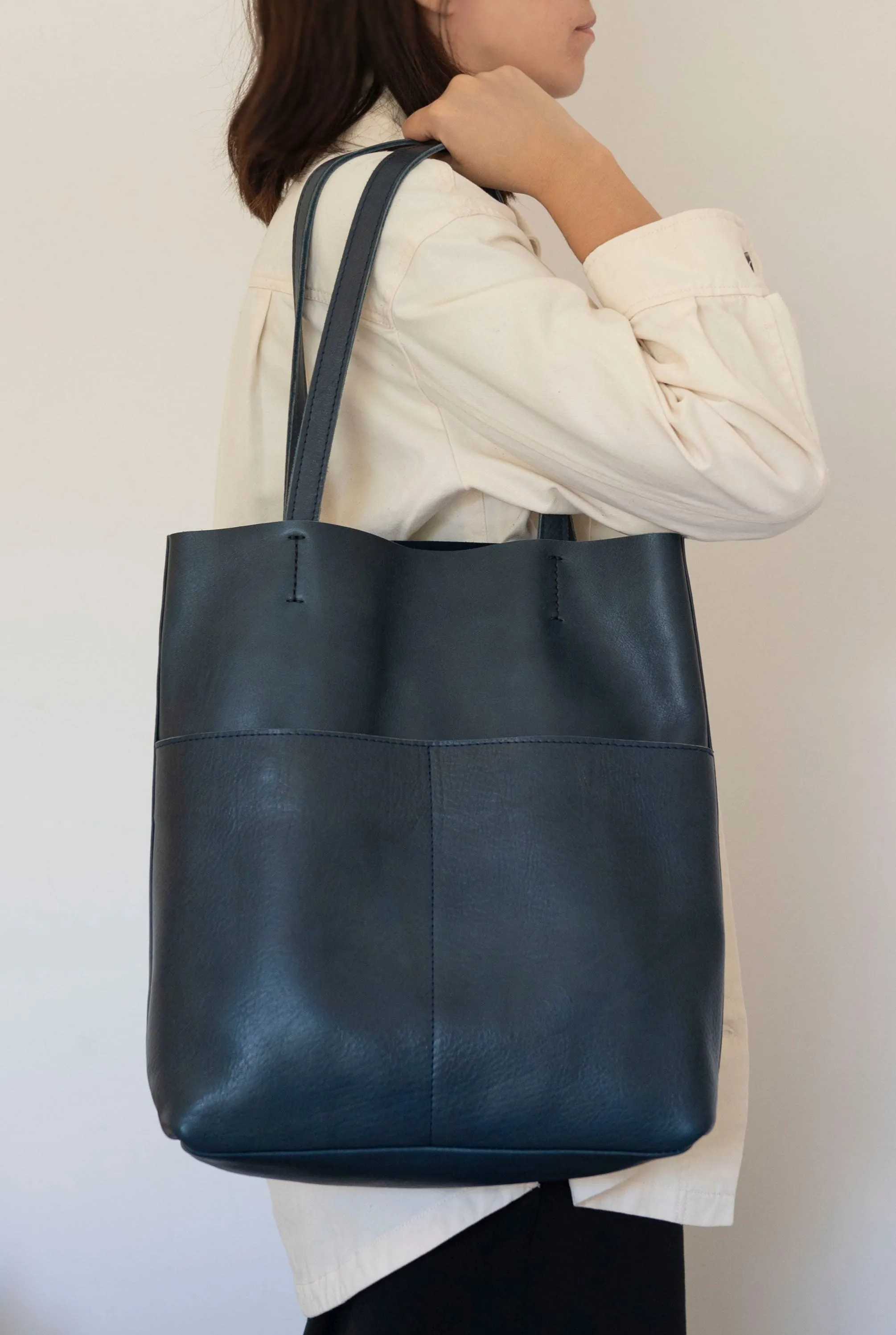 Leather tote bag - Paraná