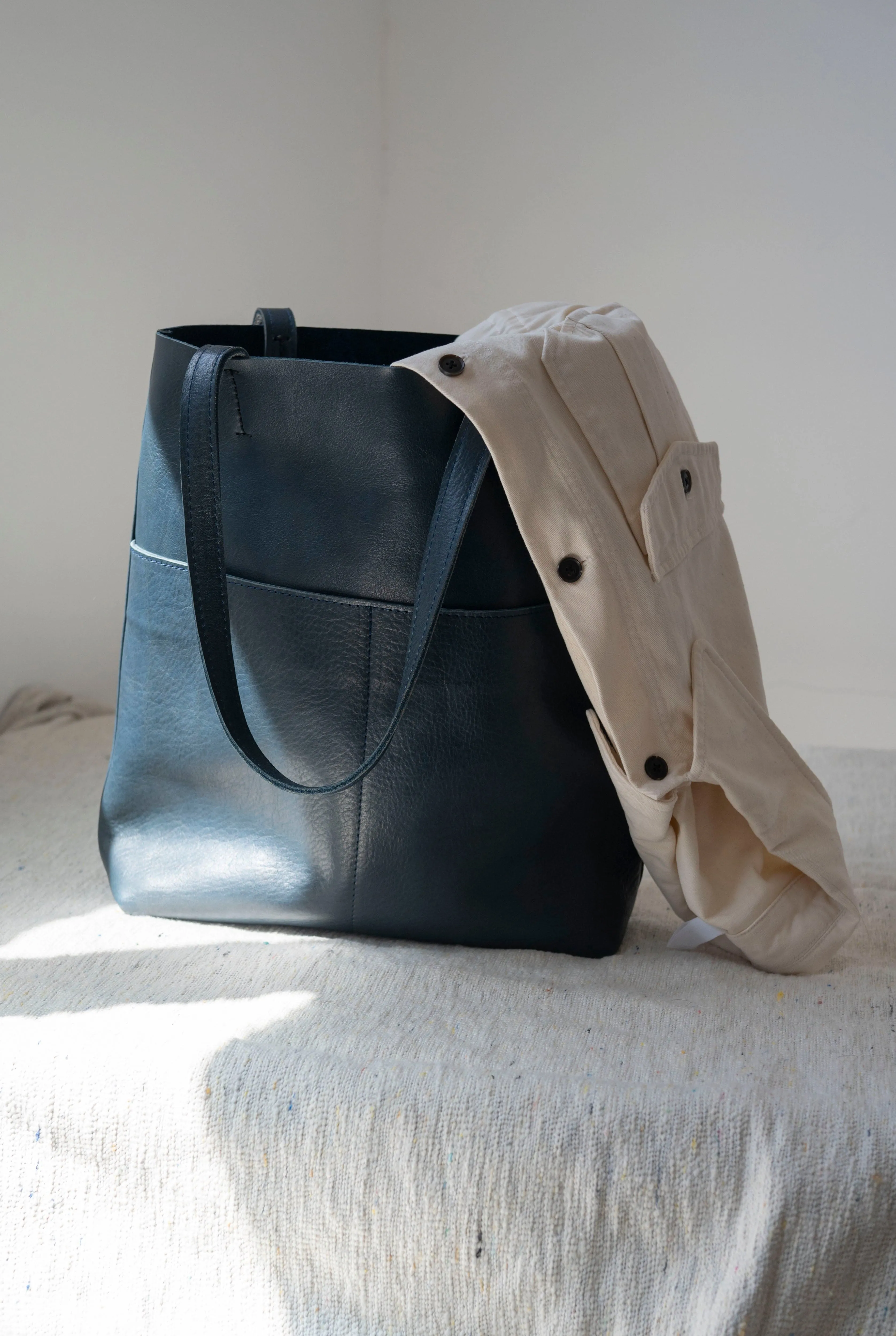 Leather tote bag - Paraná